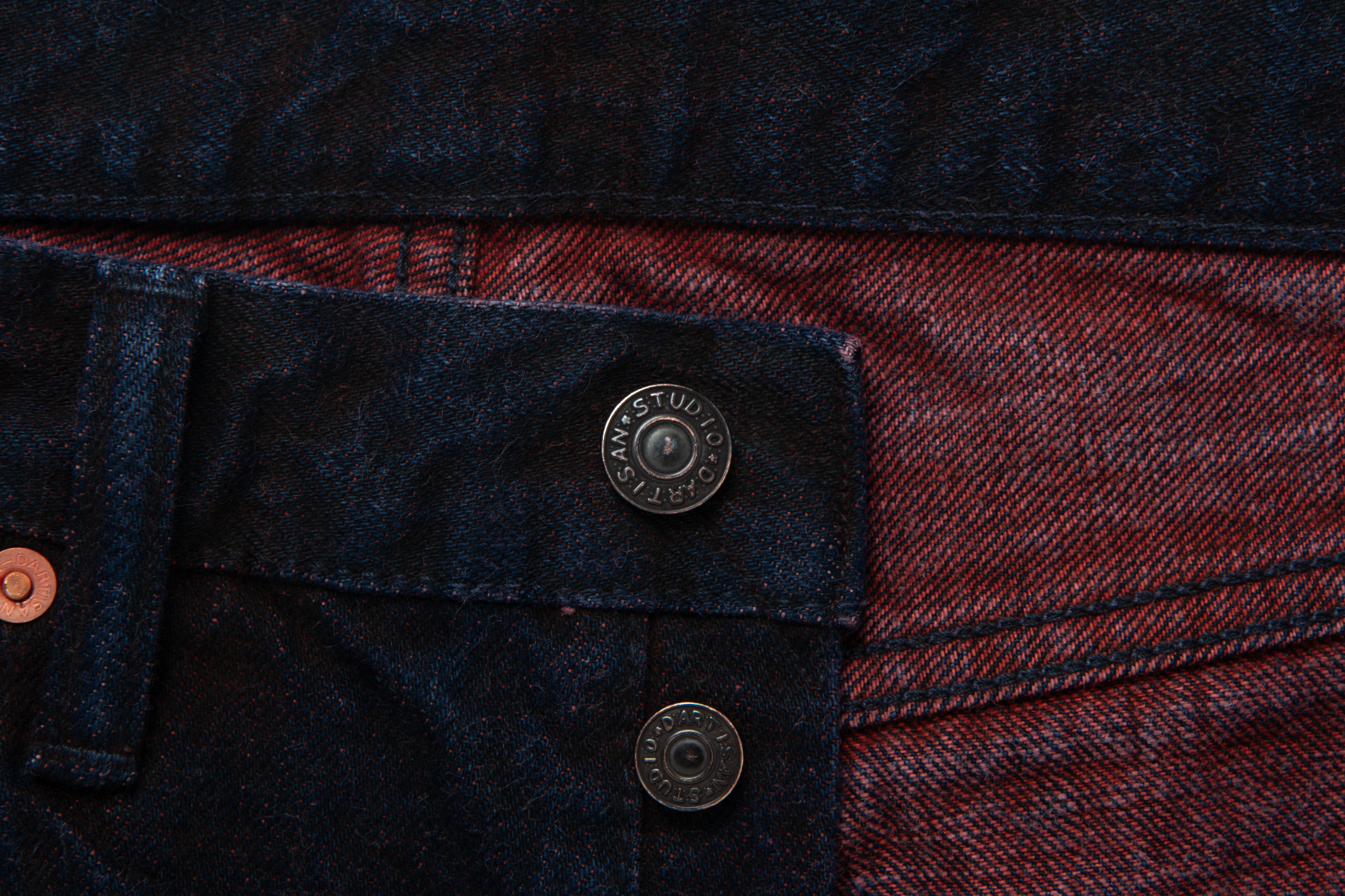 STUDIO D'ARTISAN - Pre-Order: Bengala Mud Dye 15oz Selvedge Denim - Relax Tapered - Tempo