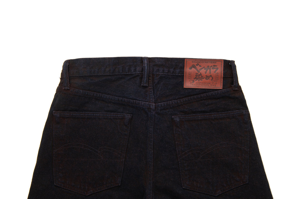 STUDIO D'ARTISAN - Pre-Order: Bengala Mud Dye 15oz Selvedge Denim - Relax Tapered - Tempo