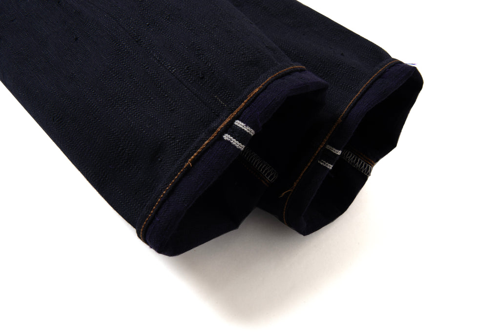 STUDIO D'ARTISAN - Pre-Order: KARASU Indigo Sumi Ink 15oz Selvedge Denim Jeans - Regular Straight - Tempo