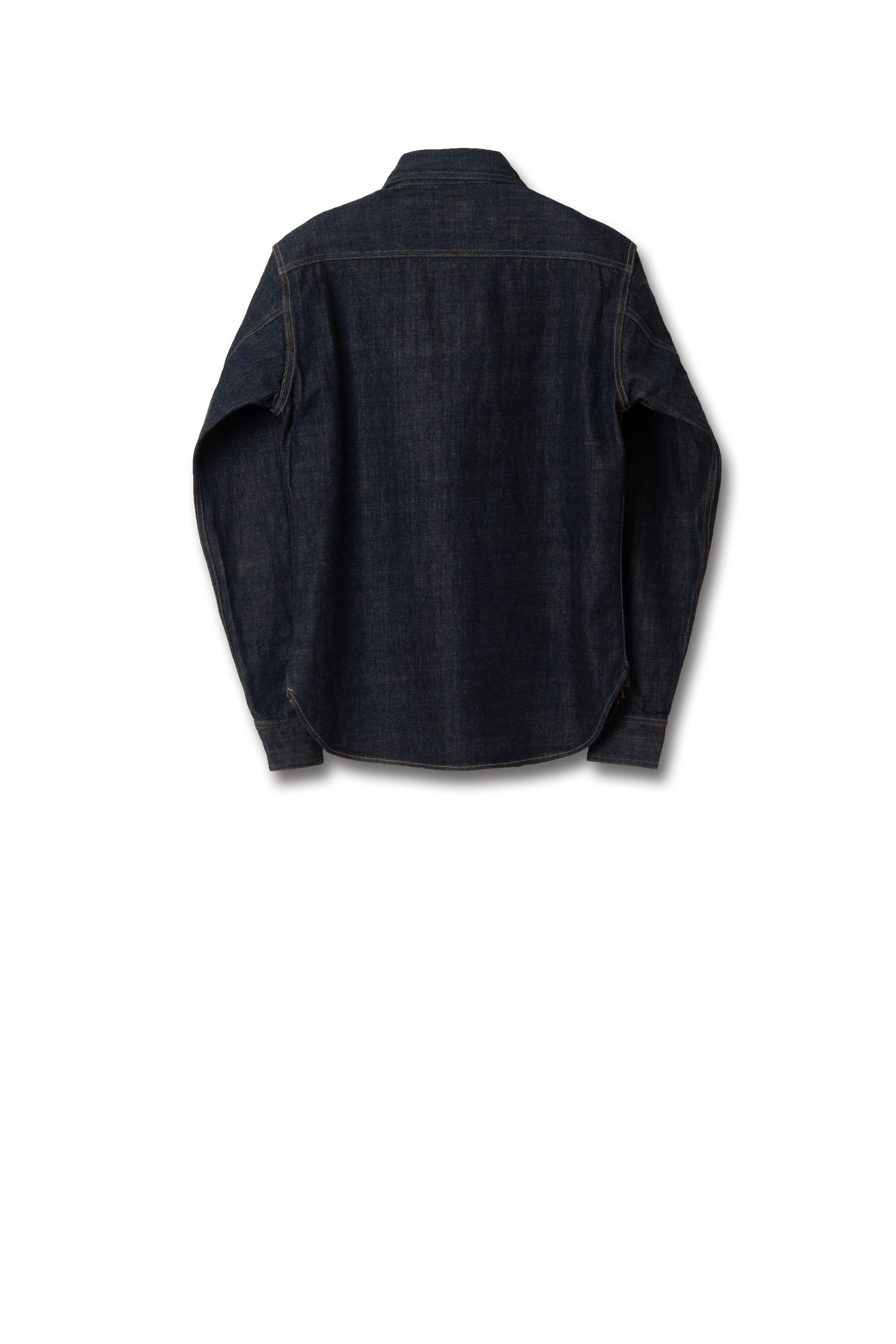 STUDIO D'ARTISAN - PRE-ORDER - FOX ORGANIC COTTON 12OZ DENIM SHIRT No.D5746 - Tempo