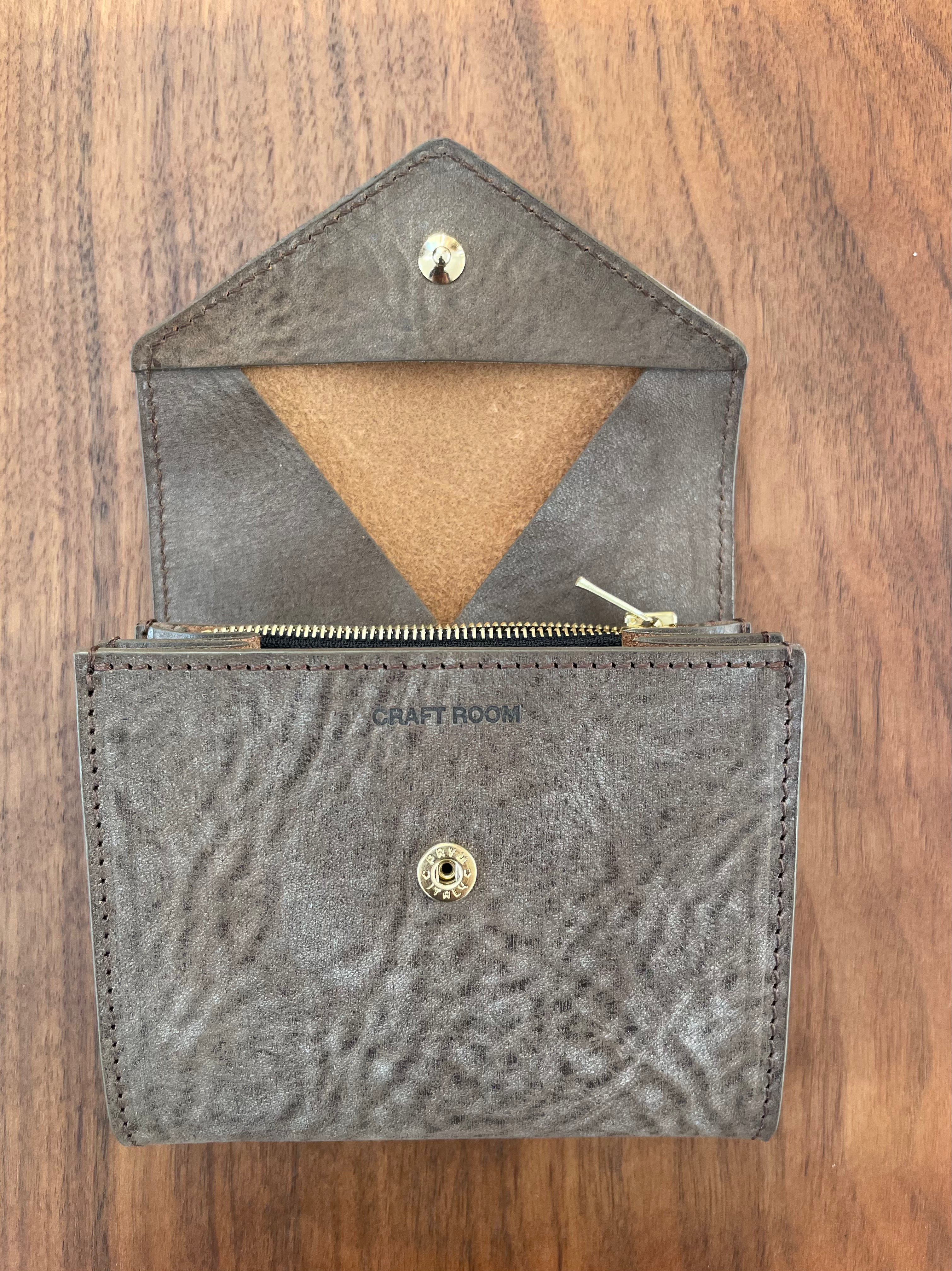 YOKO SAKAMOTO - Vachetta Veg Tanned Leather Wallet - Tempo