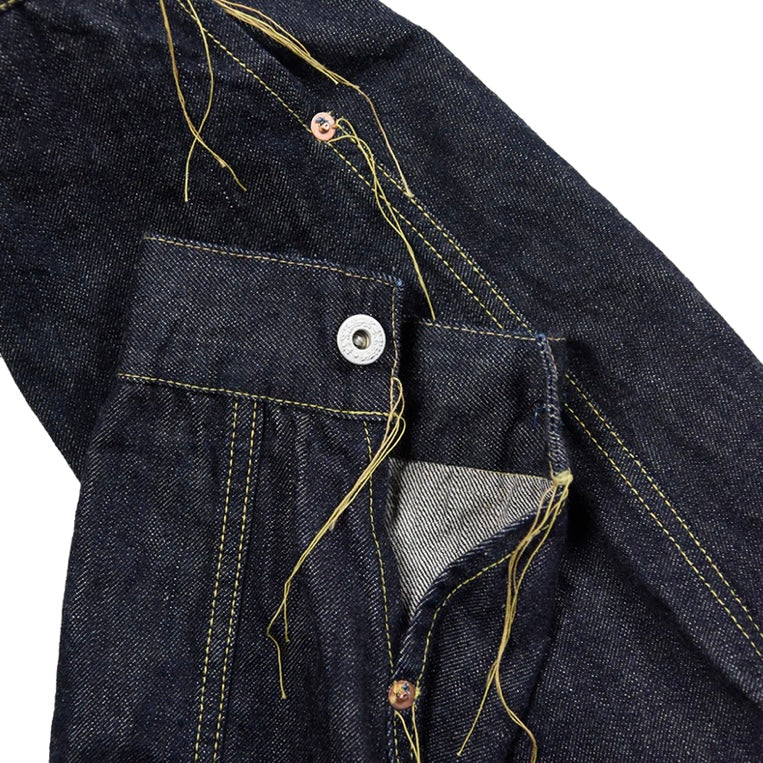 FULLCOUNT LIMITED EDITION - Limited Edition - S2107-24 WWII 13.7oz Brown Cotton Model Type I Denim Jacket OW - Tempo