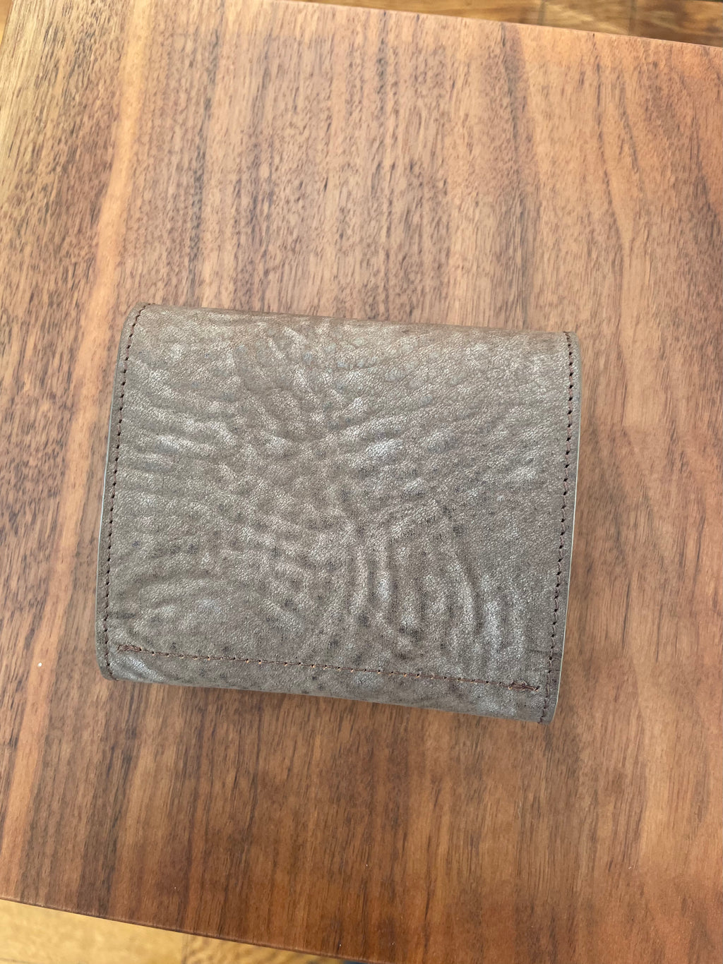 YOKO SAKAMOTO - Vachetta Veg Tanned Leather Wallet - Tempo