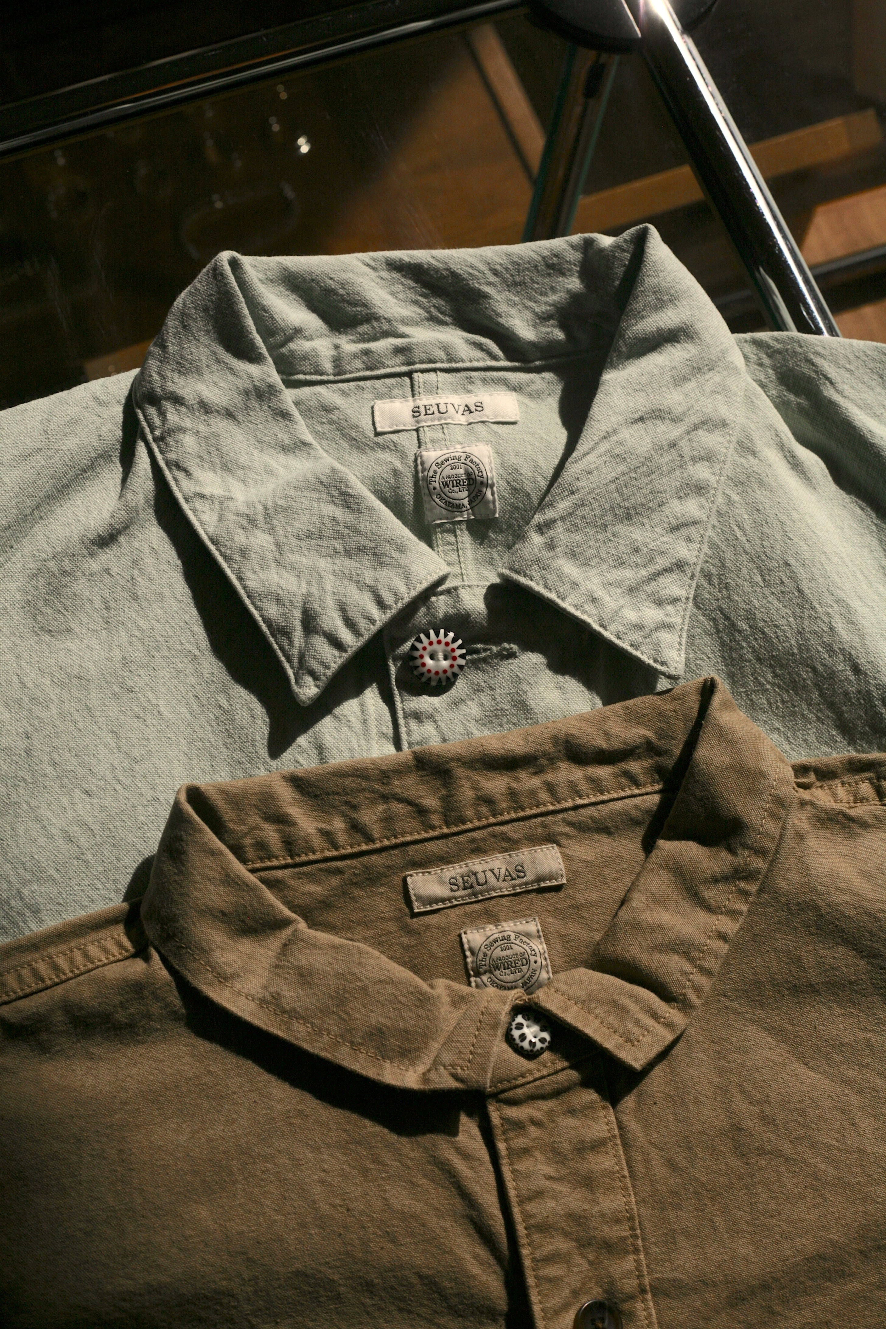 SEUVAS - Matcha Dyed 10oz Kurashiki Hampu Coverall - Tempo