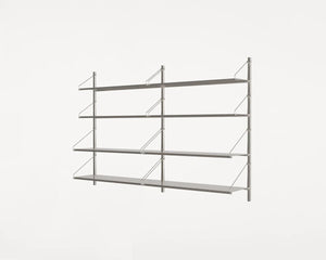 SHELF LIBRARY DOUBLE SECTION | W 80 cm - Tempo