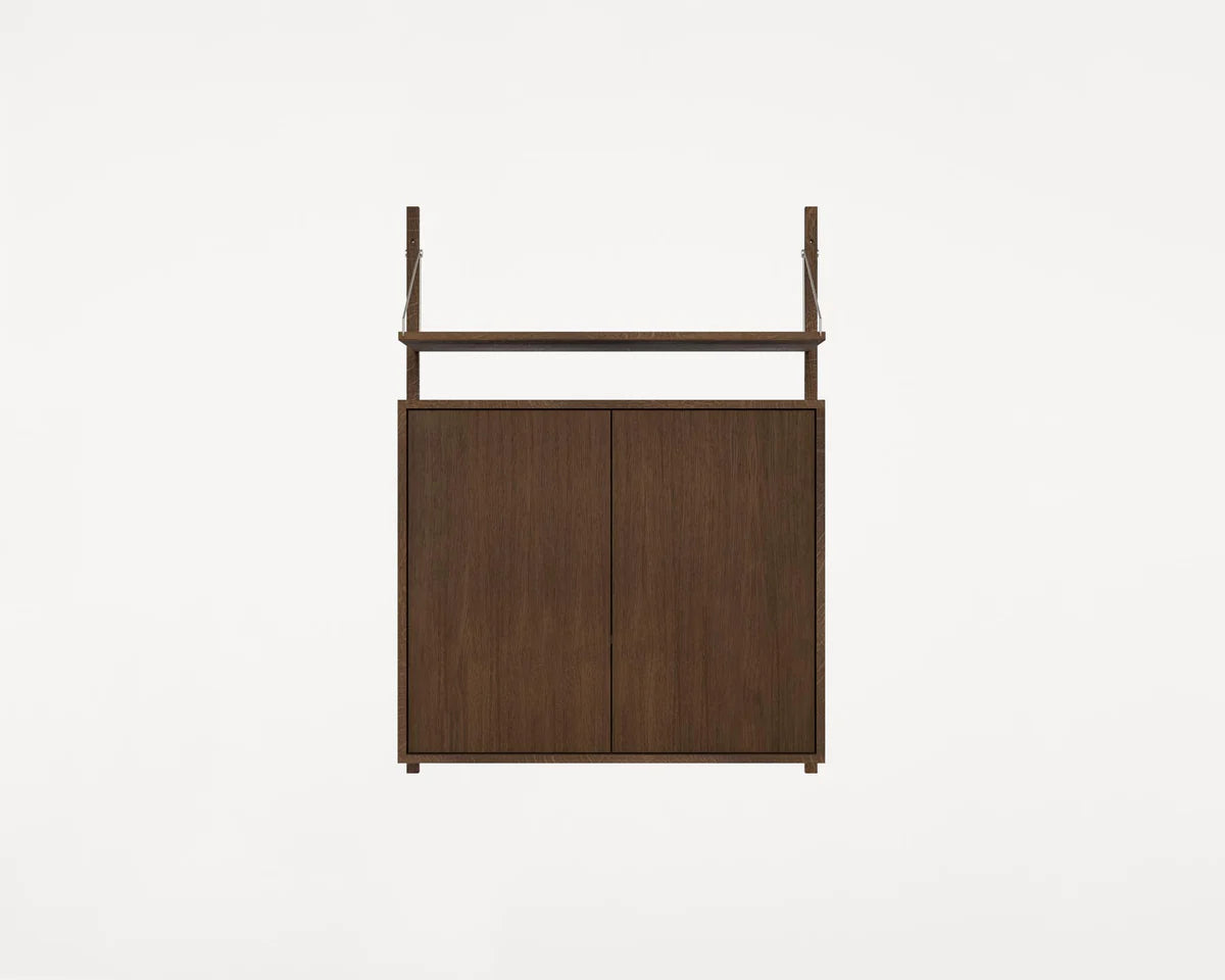 SHELF LIBRARY MEDIUM CABINET SECTION - Tempo