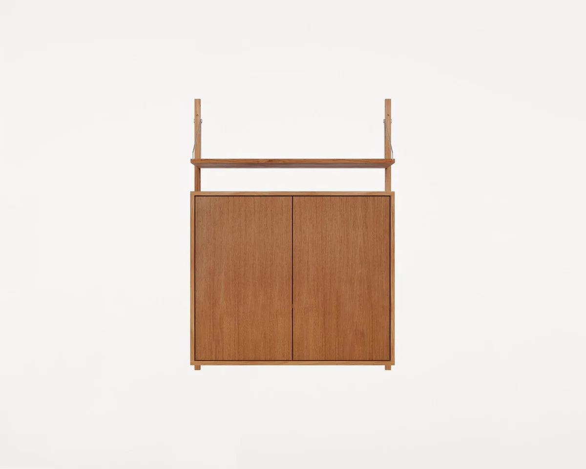 SHELF LIBRARY MEDIUM CABINET SECTION - Tempo