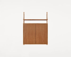 SHELF LIBRARY MEDIUM CABINET SECTION - Tempo