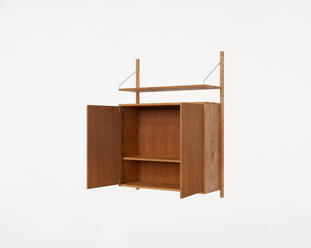 SHELF LIBRARY MEDIUM CABINET SECTION - Tempo