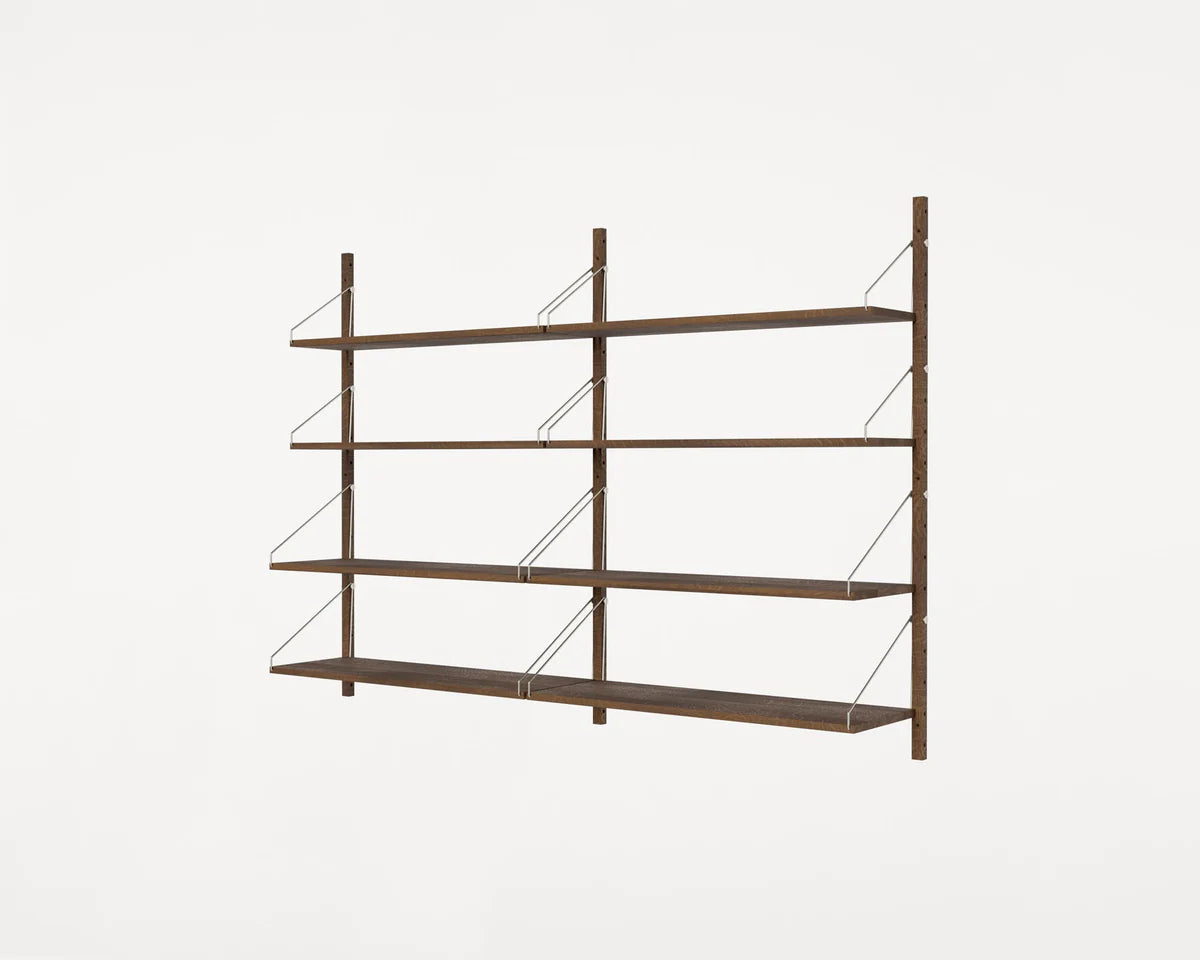 SHELF LIBRARY DOUBLE SECTION | W 80 cm - Tempo