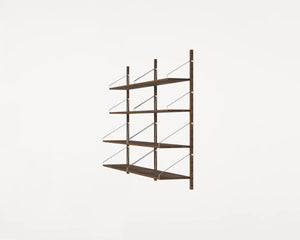 SHELF LIBRARY DOUBLE SECTION | W 80 cm - Tempo