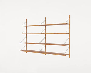 SHELF LIBRARY DOUBLE SECTION | W 80 cm - Tempo