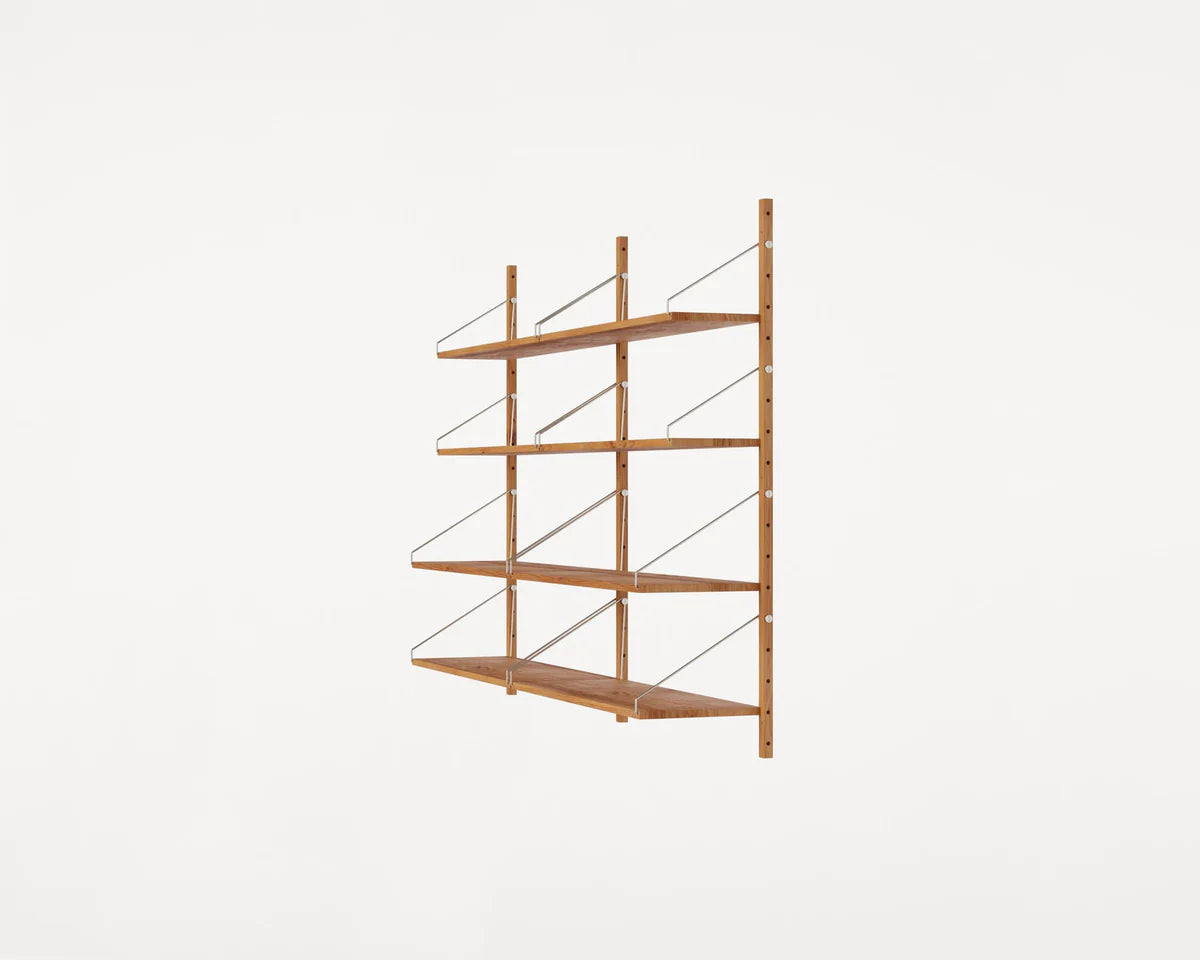 SHELF LIBRARY DOUBLE SECTION | W 80 cm - Tempo