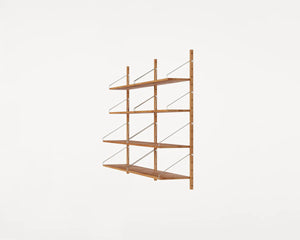 SHELF LIBRARY DOUBLE SECTION | W 80 cm - Tempo