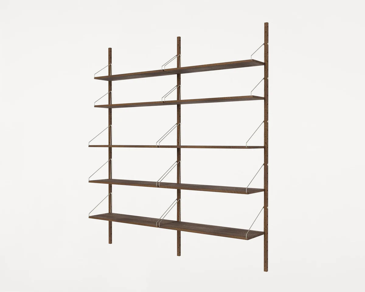 SHELF LIBRARY DOUBLE SECTION | W 80 cm - Tempo