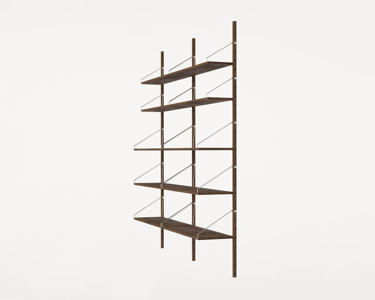 SHELF LIBRARY DOUBLE SECTION | W 80 cm - Tempo