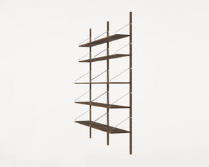 SHELF LIBRARY DOUBLE SECTION | W 80 cm - Tempo