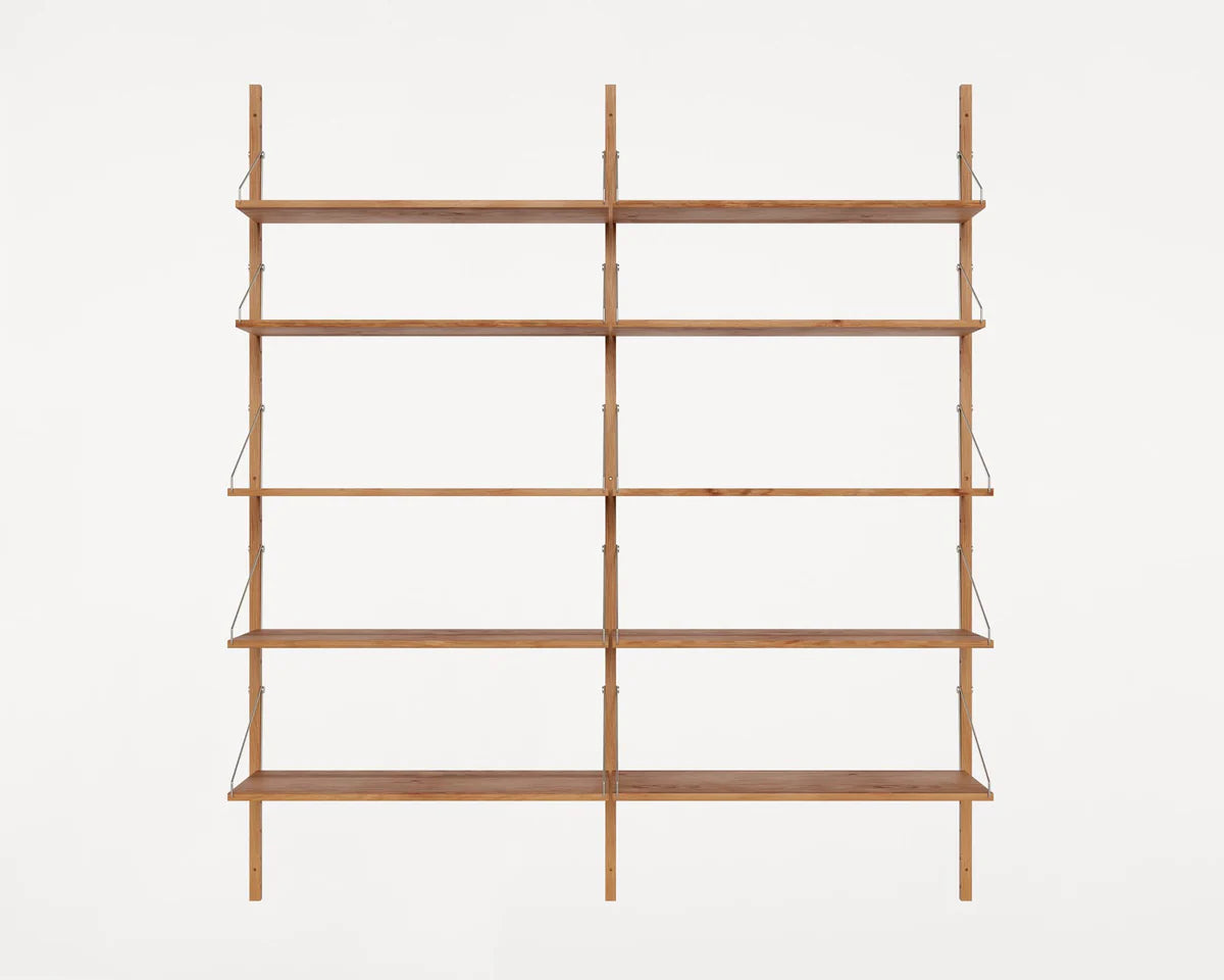 SHELF LIBRARY DOUBLE SECTION | W 80 cm - Tempo