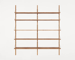 SHELF LIBRARY DOUBLE SECTION | W 80 cm - Tempo