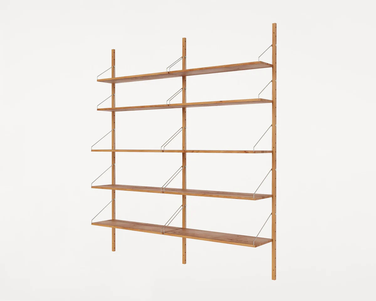 SHELF LIBRARY DOUBLE SECTION | W 80 cm - Tempo