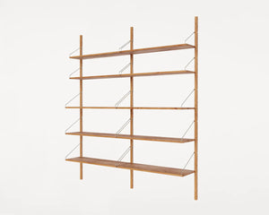 SHELF LIBRARY DOUBLE SECTION | W 80 cm - Tempo