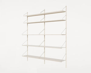 SHELF LIBRARY DOUBLE SECTION | W 80 cm - Tempo