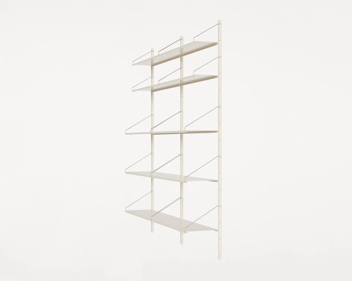 SHELF LIBRARY DOUBLE SECTION | W 80 cm - Tempo