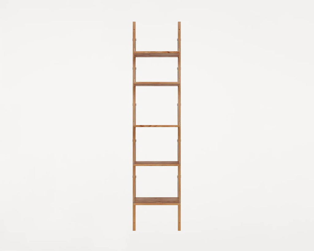 FRAMA - SAMPLE | SHELF LIBRARY SINGLE SECTION | H1852 / W40 - DARK OAK - Tempo