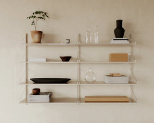 SHELF LIBRARY DOUBLE SECTION | W 80 cm - Tempo