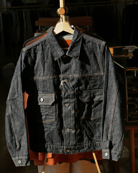 BURGUS PLUS – Natural Indigo – 2nd Type Denim Jacket – 71949