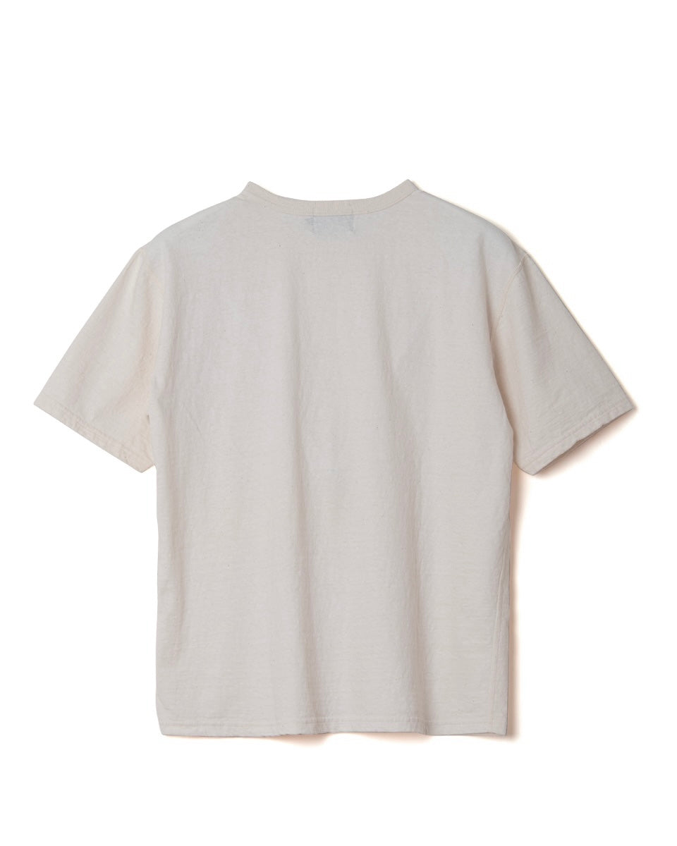 45th Anniversary Earth Raw Cotton S/S T-shirt in White