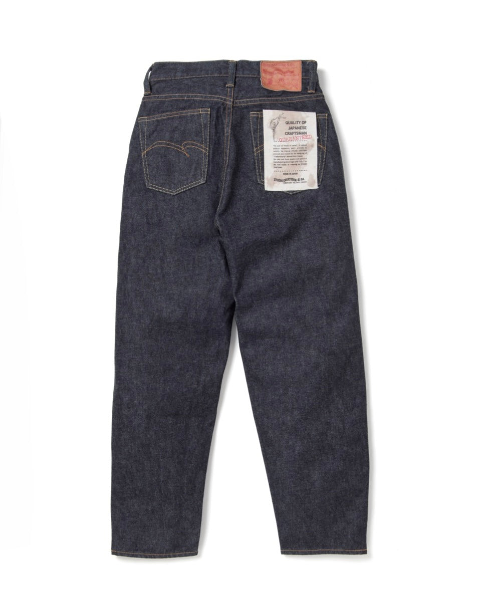 STUDIO D'ARTISAN LADIES - 13oz Women's Wide Tapered Selvedge Jeans SDL-709 - Tempo
