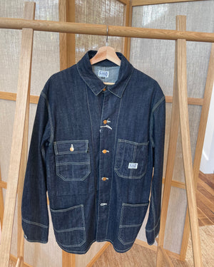 10oz Selvedge Indigo Denim Overall FN-OJ-DC001 