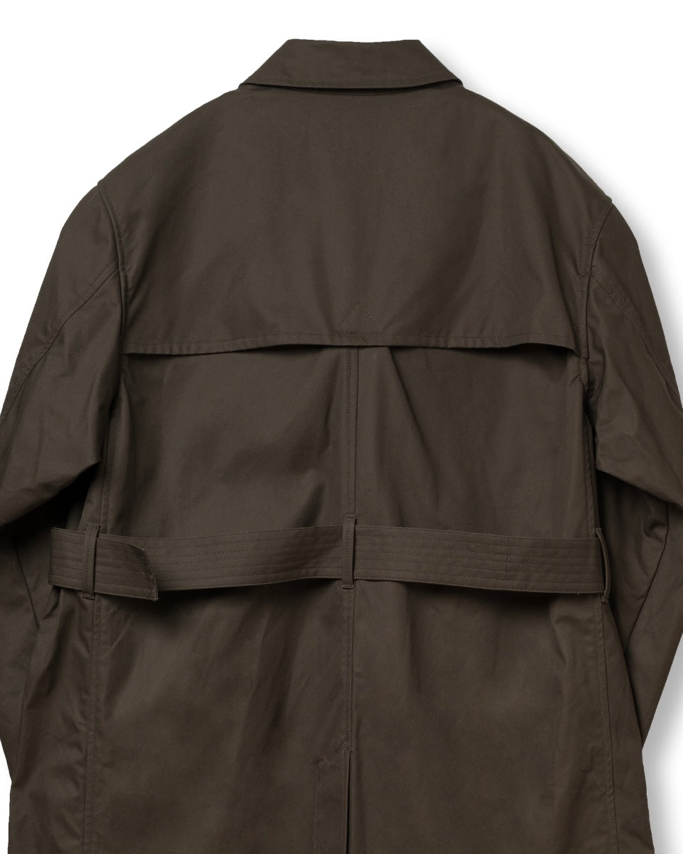 ORGUEIL - STUDIO D'ARTISAN - Ventile Motorcycle Coat in Black - Tempo