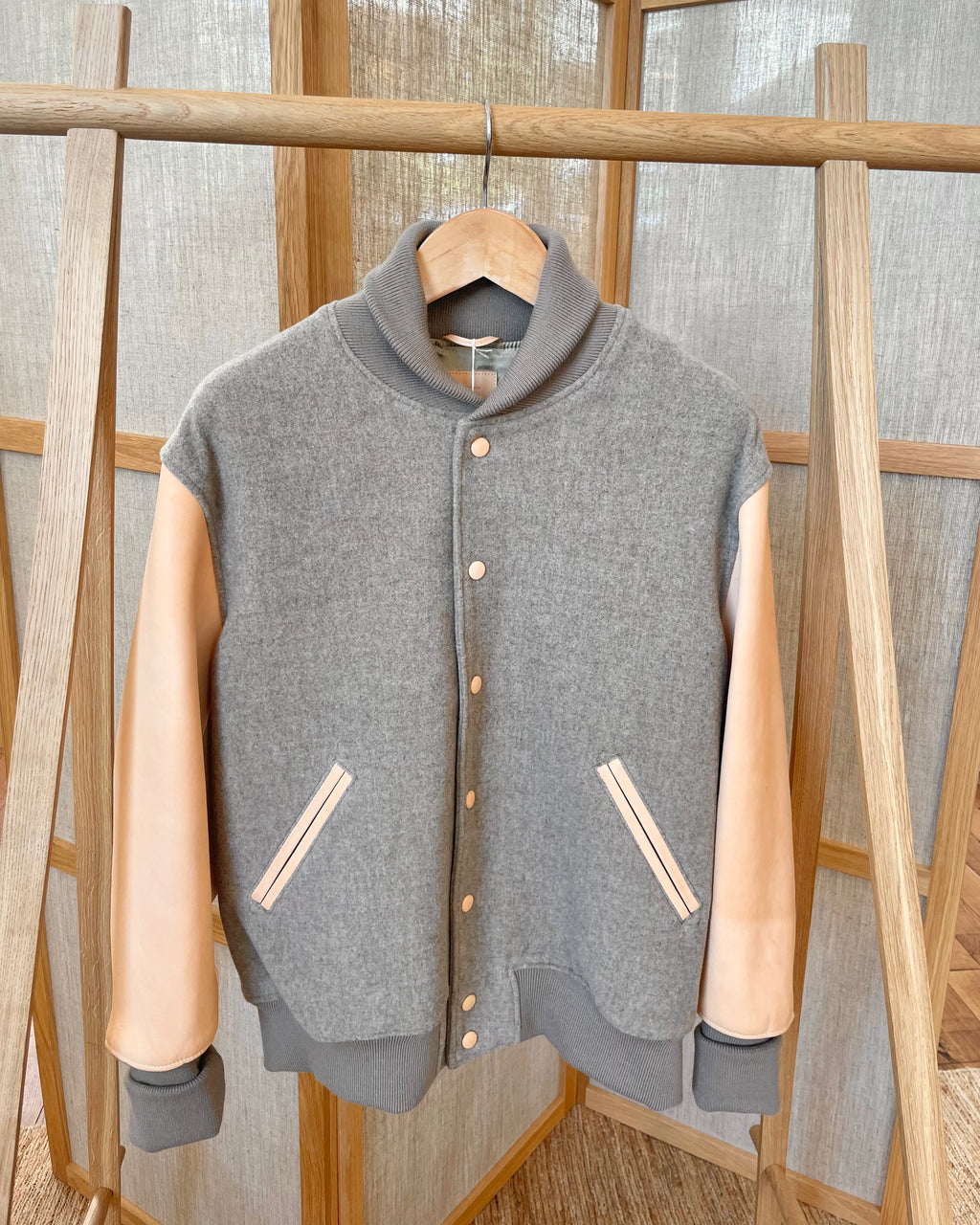 Hender Scheme - Stadium Jumper in Oatmeal/Natural - Tempo