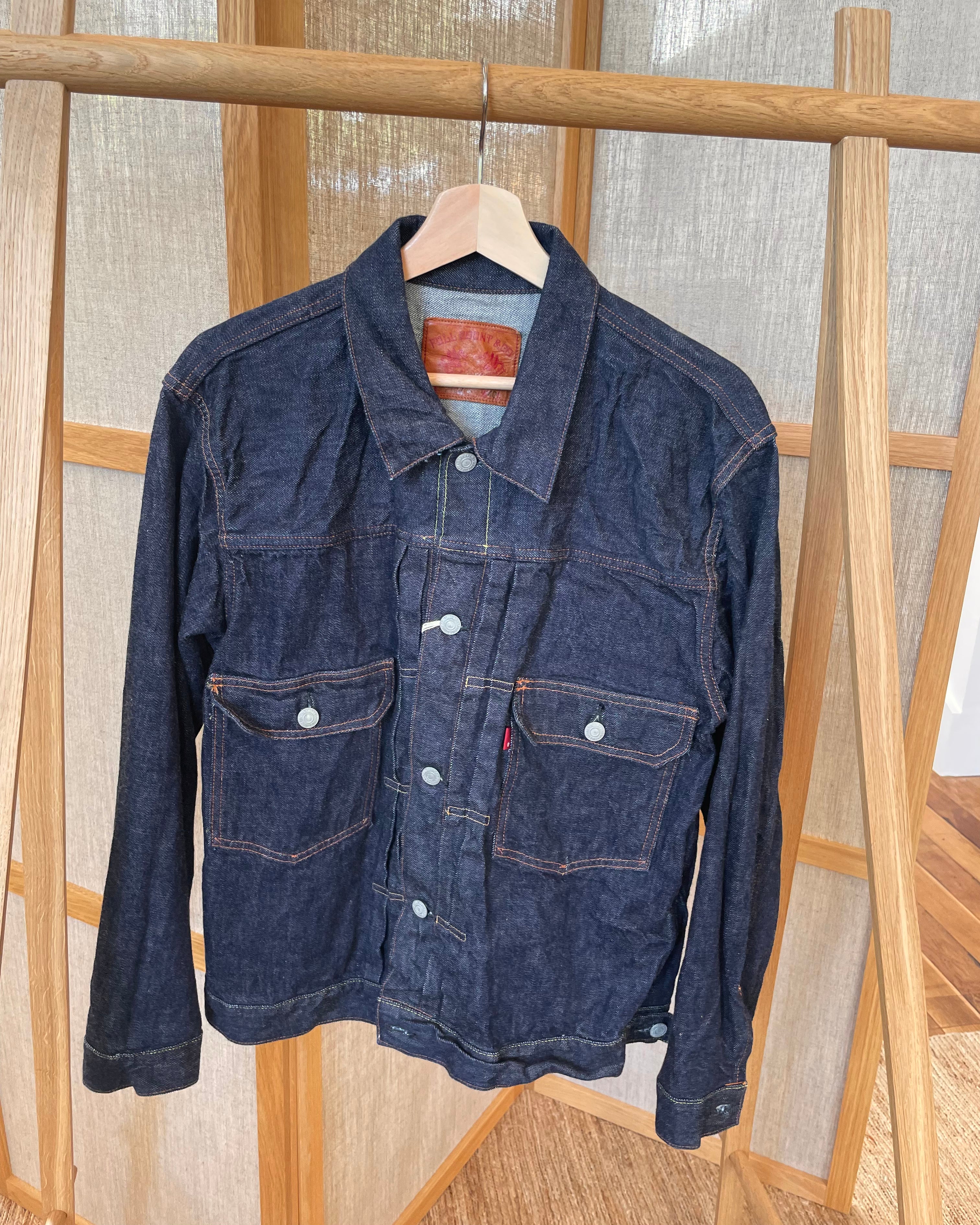 2102 - Veste en denim à lisière de type II - 13,7 oz OW