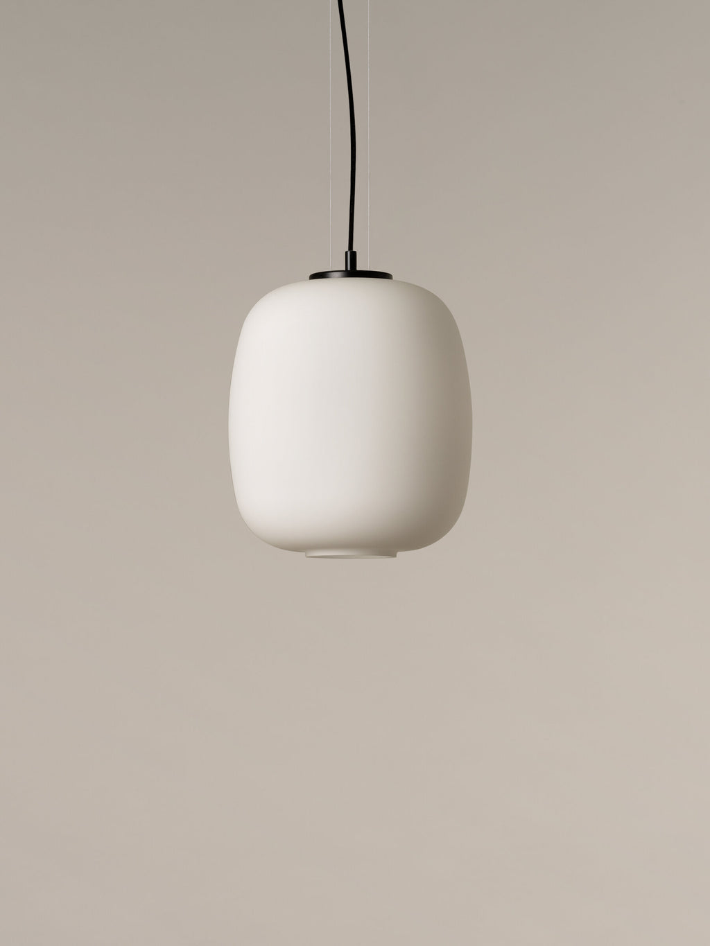 Globo Cesta White Opal Glass Pendant Lamp - Tempo