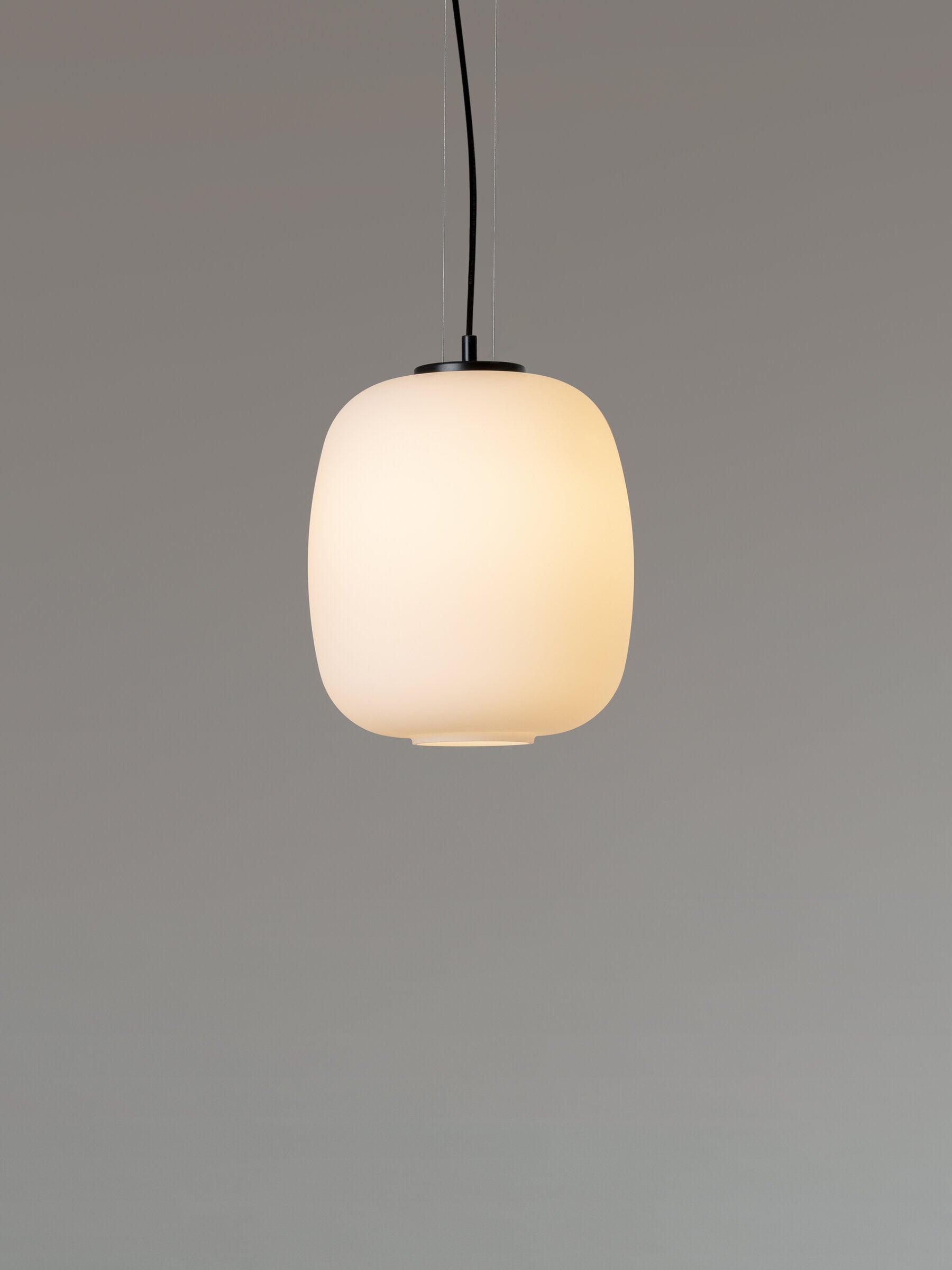 Globo Cesta White Opal Glass Pendant Lamp - Tempo
