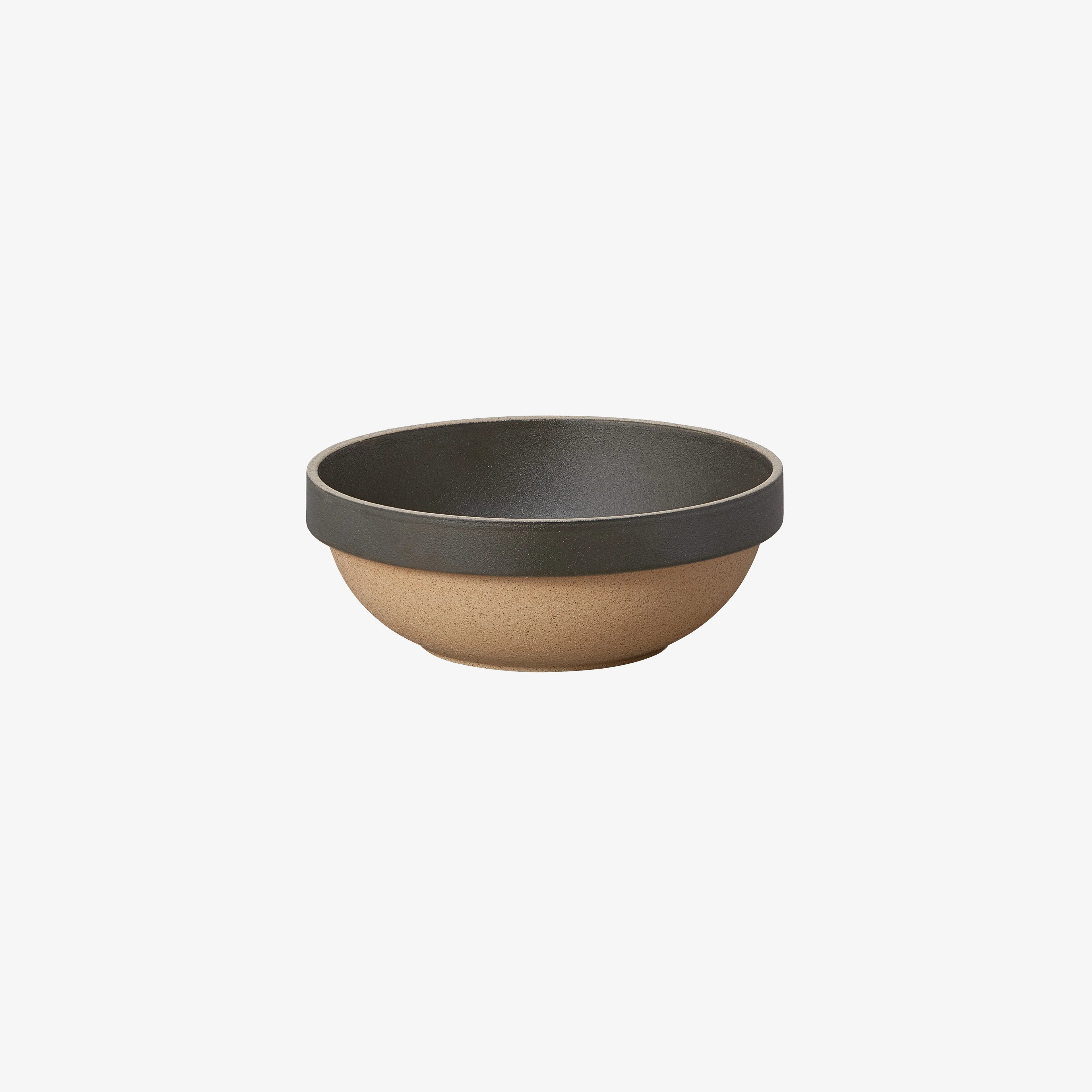 HASAMI PORCELAIN - Round Bowl in Matte Black ø145 x 55mm HPB031 - Tempo