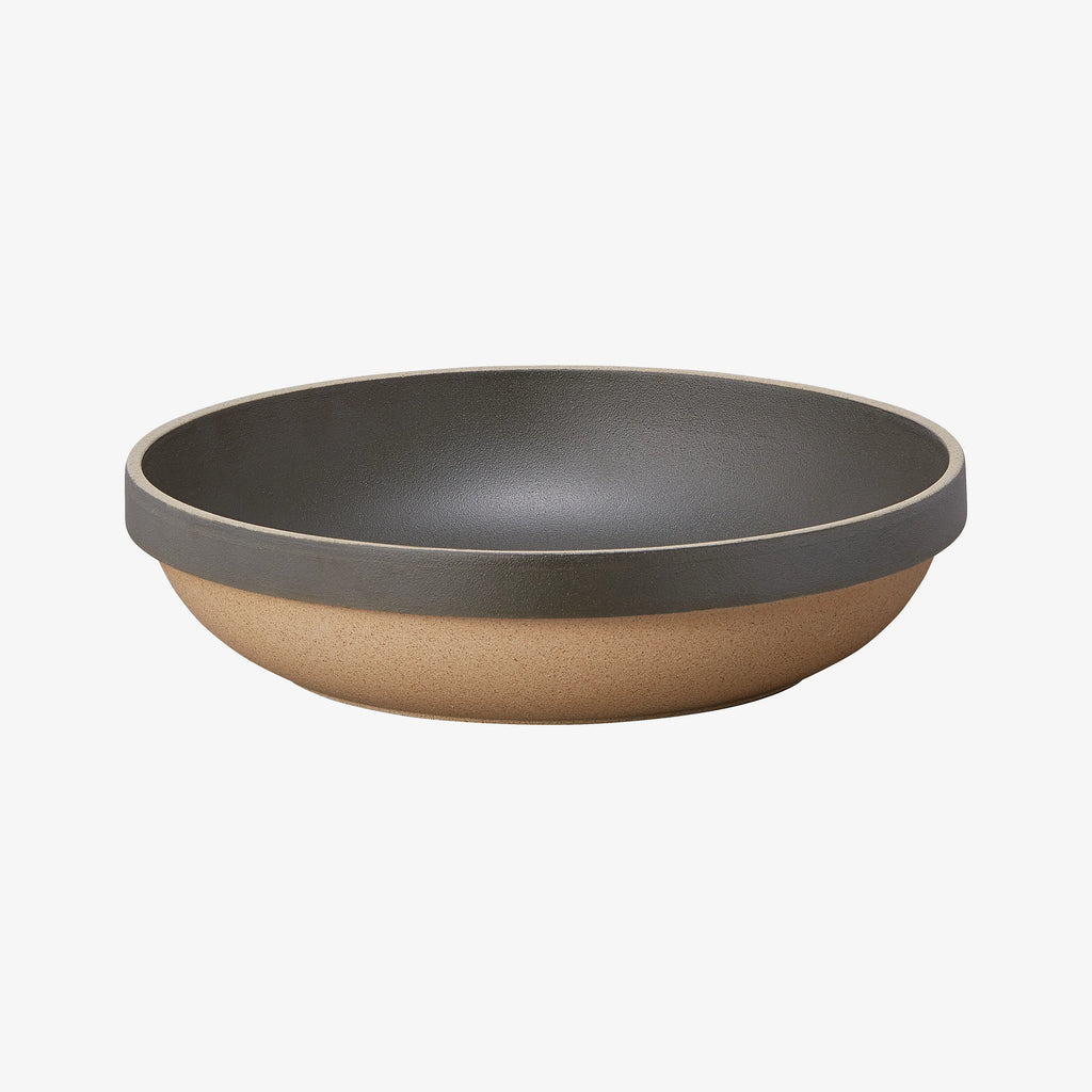HASAMI PORCELAIN - Round Bowl in Matte Black ø220 x 55mm HPB033 - Tempo
