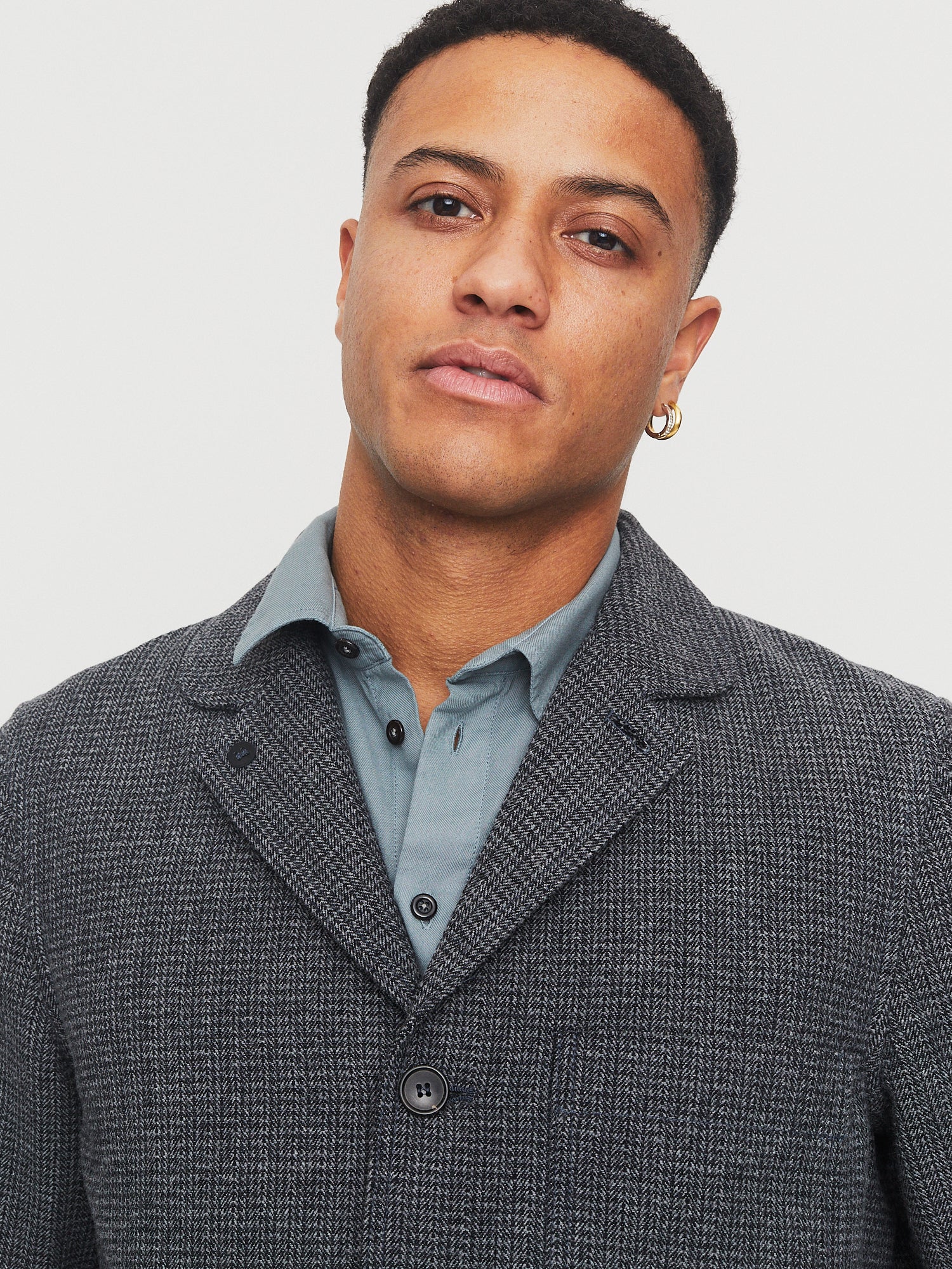 JOSEF | EASY FOUR BUTTON BLAZER | BROKEN GREY