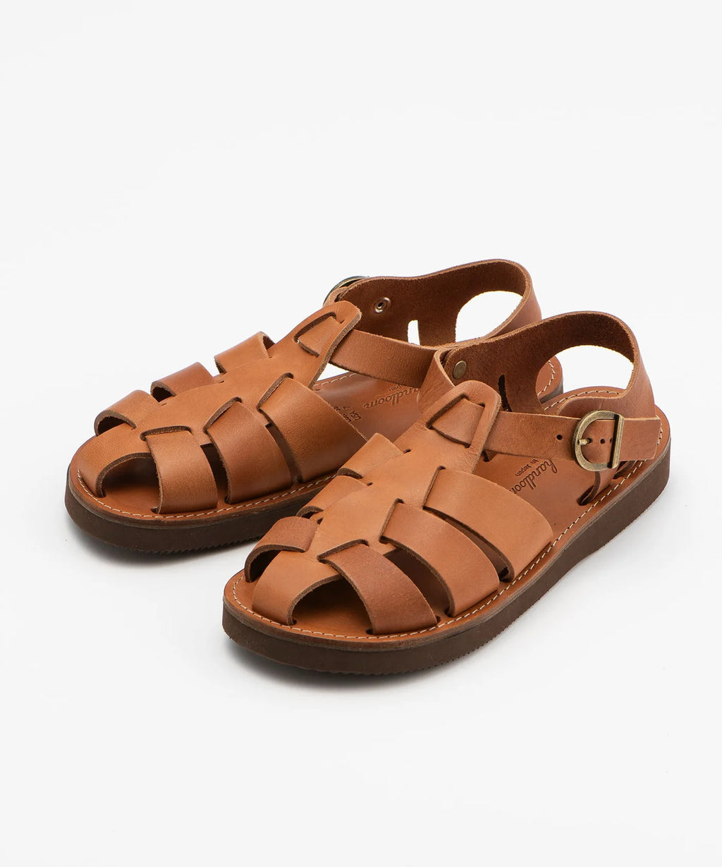 ORGANIC HANDLOOM - Gurkha in Oiled Pull-Up Leather - Brown - Tempo