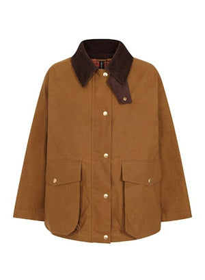 BLAIR Ladies Water Repellent Cotton Jacket in Brick