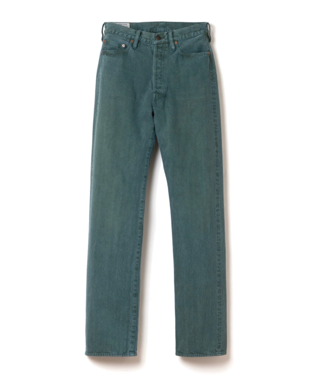 PRE-ORDER: INDIGO-GREEN JEANS