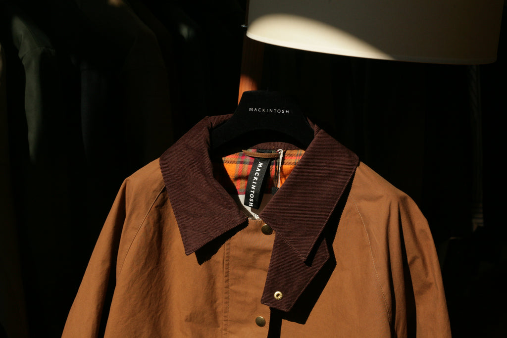 MACKINTOSH - BLAIR Ladies Water Repellent Cotton Jacket in Brick - Tempo