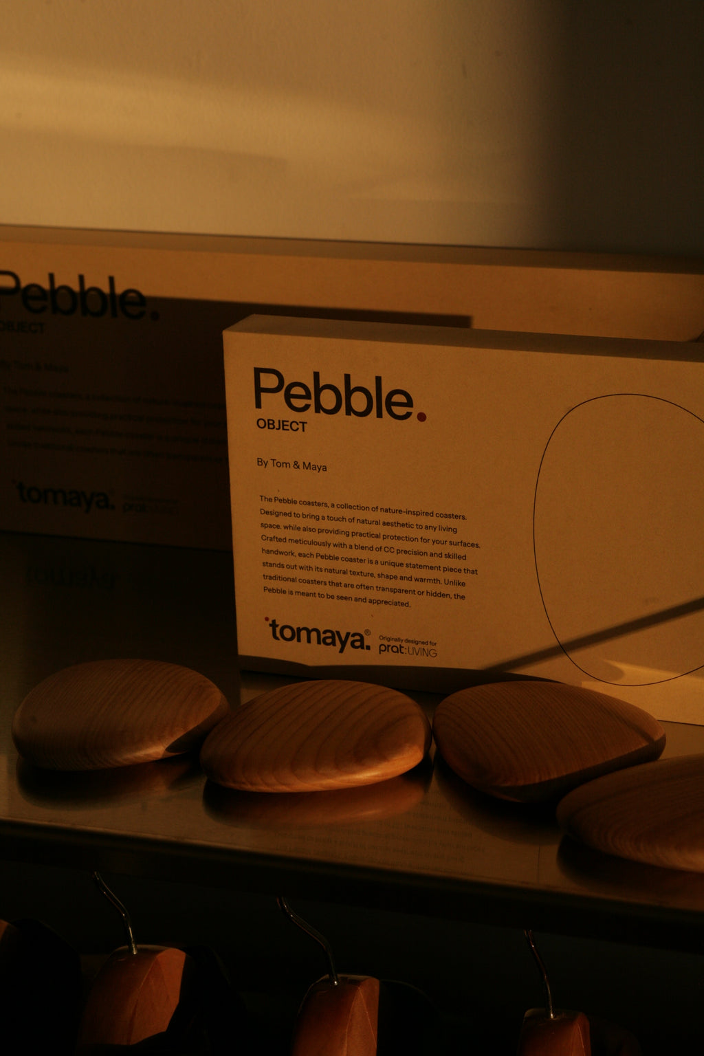 TOMAYA. - Pebble in Oak - Set of 2 / 4 - Tempo