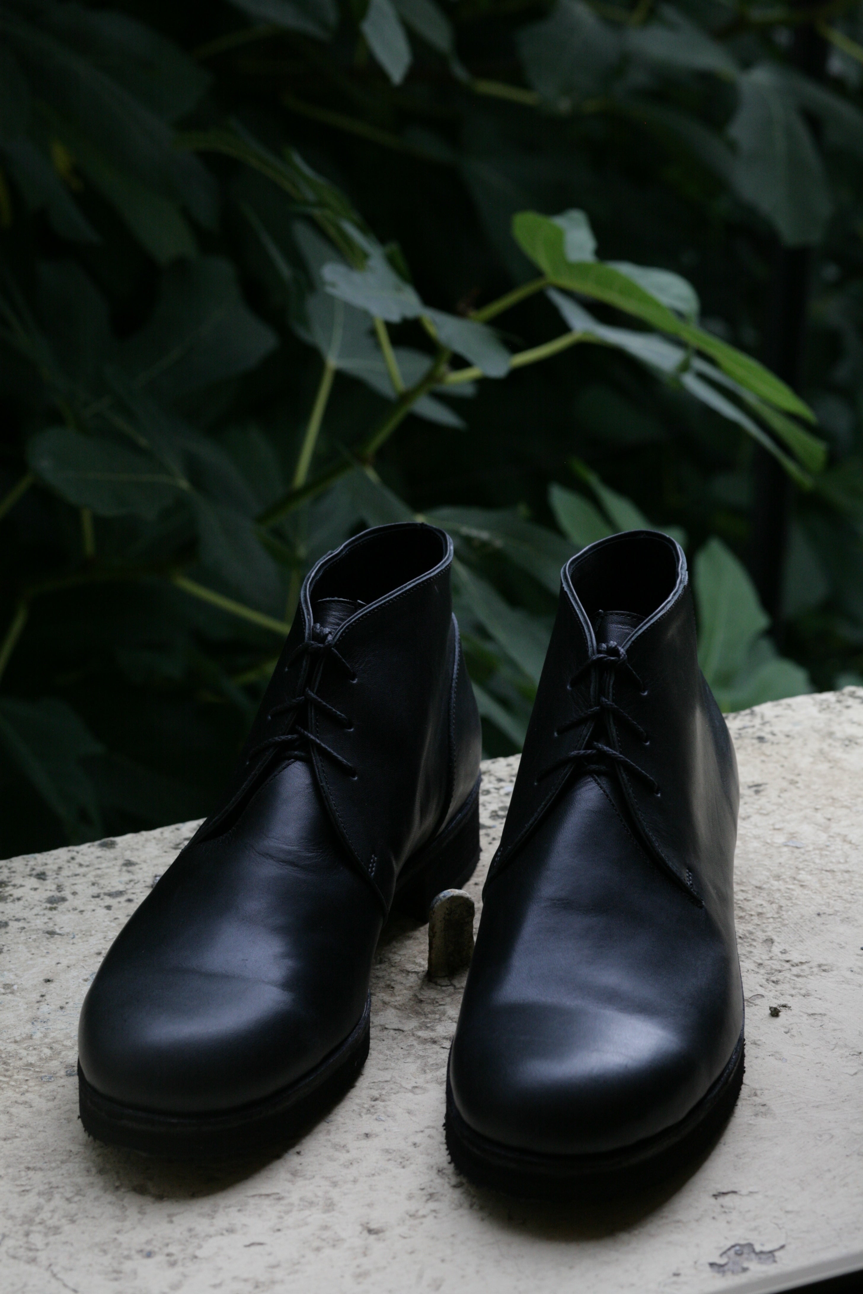 PETROSOLAUM - Connect Chukka in Black Pit Oil Calf - Tempo