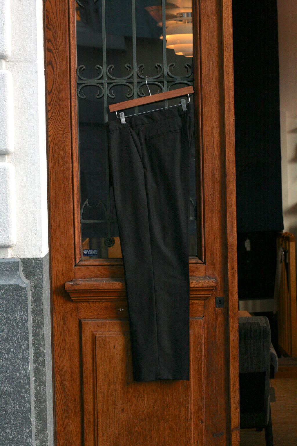 École de Pensée x Tempo Design Store - Straight Trousers Pure Wool - Vitale Barberis Canonico - Tempo