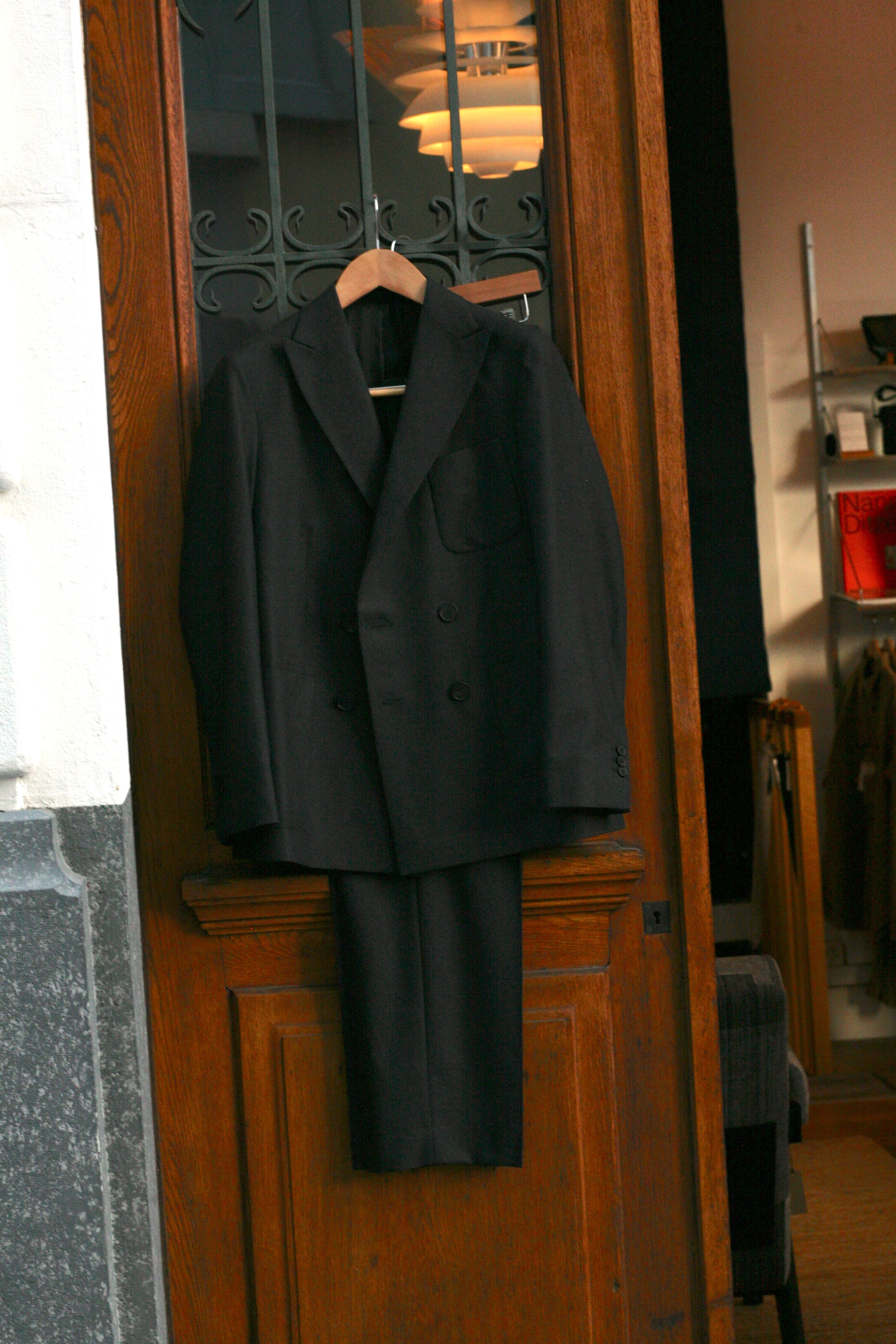 École de Pensée x Tempo Design Store - Tapered Trousers Pure Wool - Vitale Barberis Canonico - Tempo
