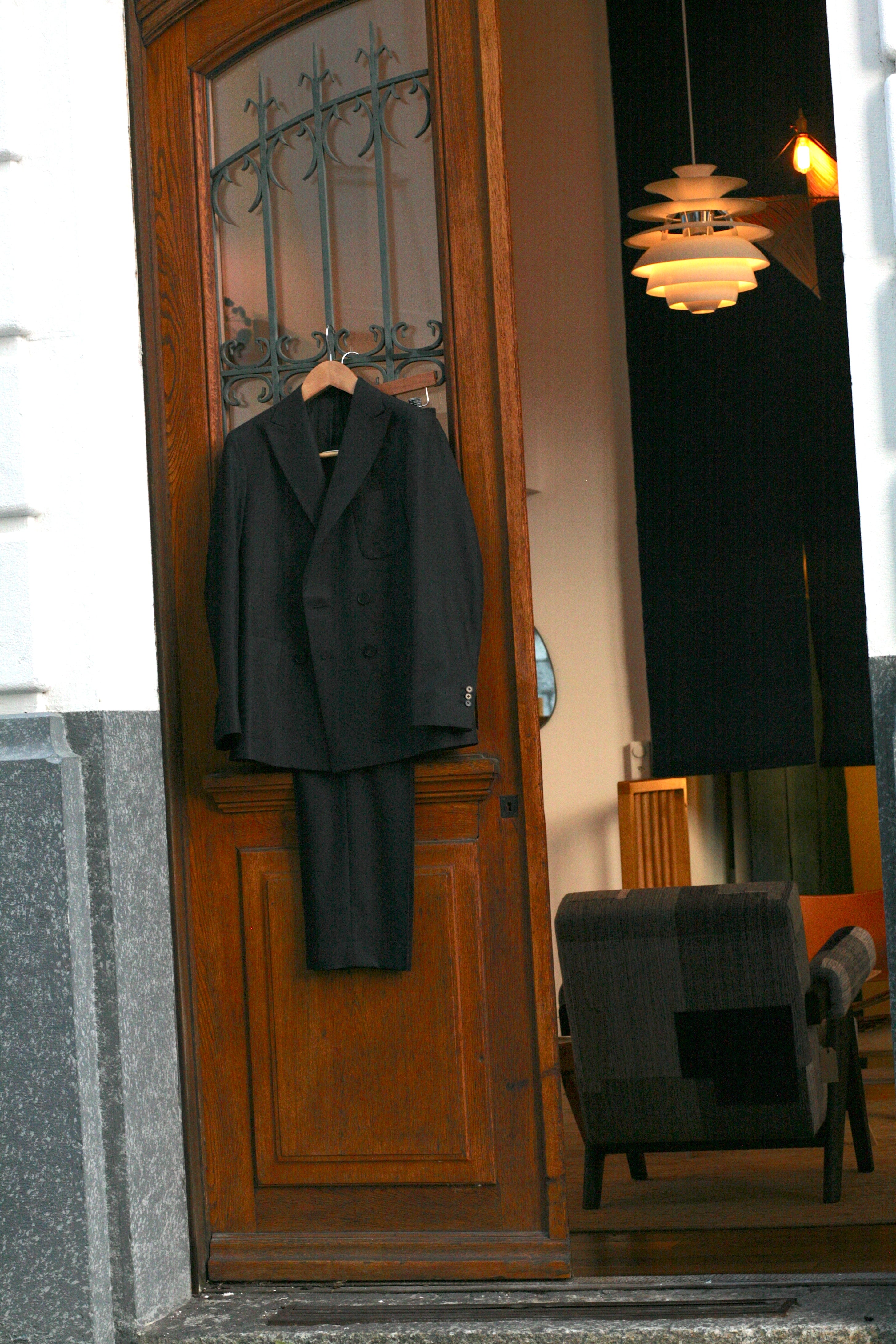 École de Pensée x Tempo Design Store - Straight Trousers Pure Wool - Vitale Barberis Canonico - Tempo